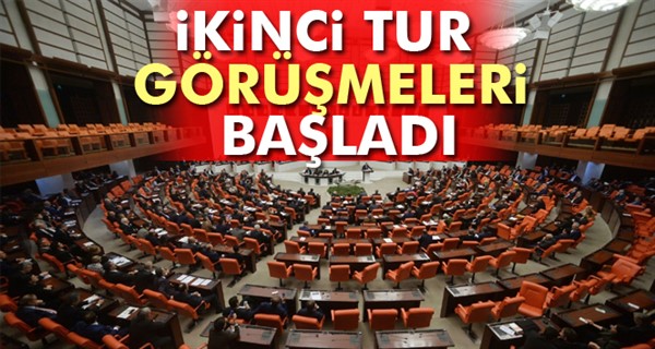 İkinci tur görüşmeleri başladı