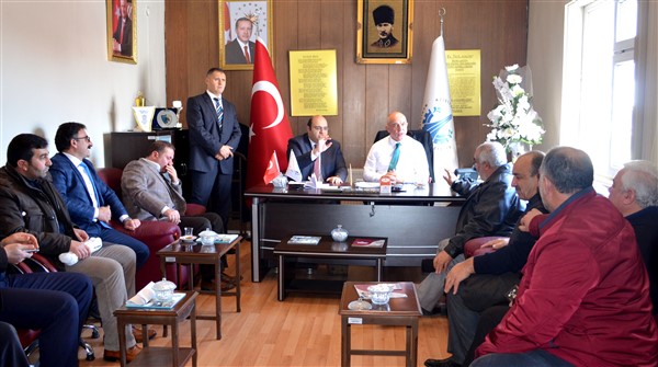 Ilıcalı, Aziziye'deki afetzedeleri dinledi 