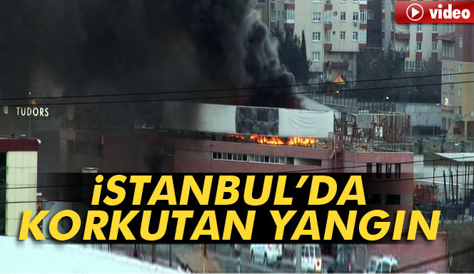İstanbul Sefaköy'de yangın paniği