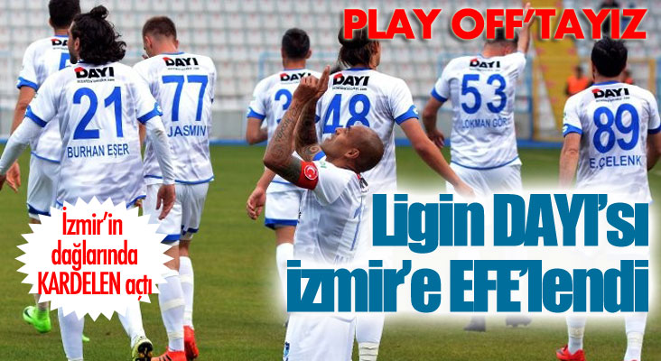 İzmir'in dağlarında KARDELEN açtı... Erzurumspor Play Off'ta... 