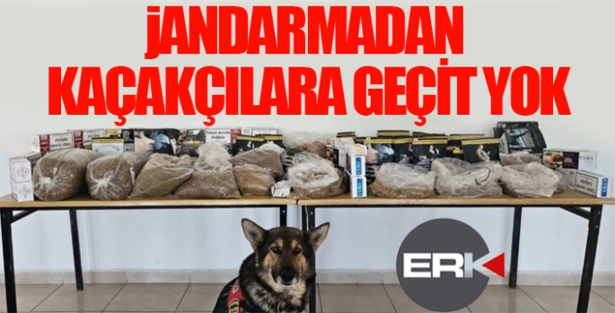 Jandarmadan kaçakçılara geçit yok...