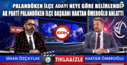 AK Parti Palandöken İlçe Başkanı Haktan Ömeroğlu, SoruYorum'un konuğu oldu...