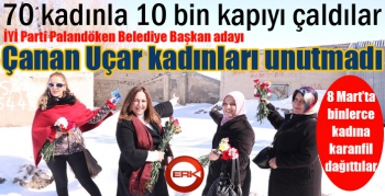 Kadın adaydan kadınlara 8 Mart jesti