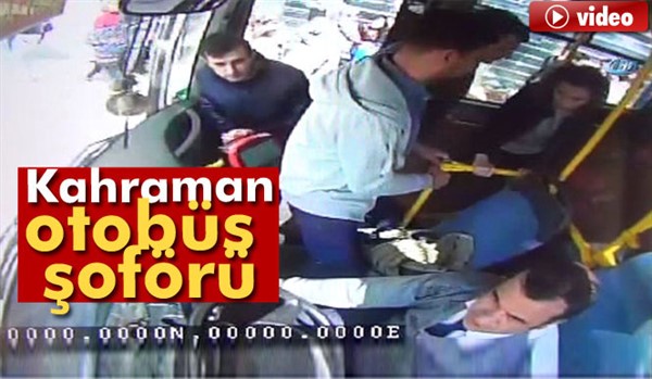 Kahraman otobüs şoförü 