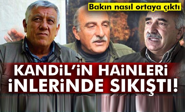 Kandil’in ele başları inlerinde sıkıştı