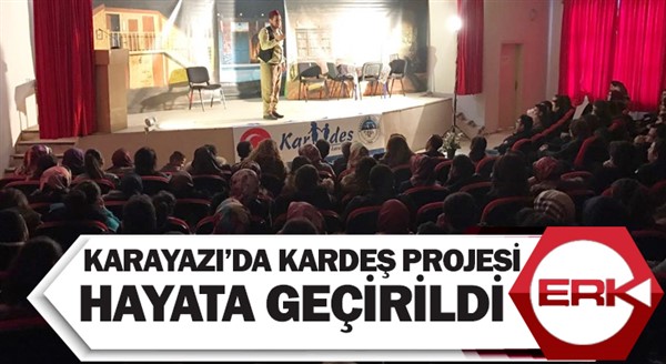 Karayazı’da Kardeş Projesi hayata geçirildi