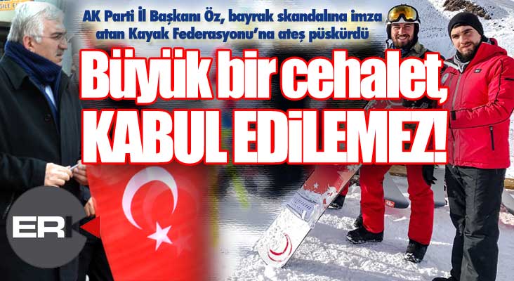 Kayak Federasyonu'na bir tepki de AK Parti'den: Kabul edilemez, büyük bir cehalet!