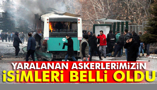 Kayseri'deki patlamada yaralananların isimleri belirlendi