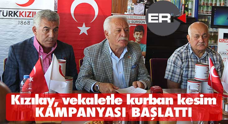 Kızılay vekaletle kurban kesim kampanyası başlattı