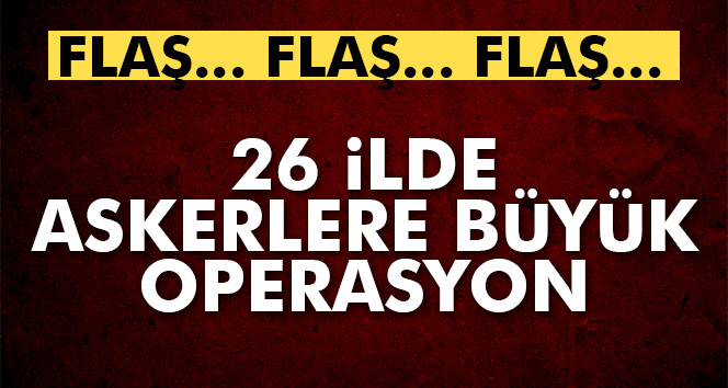 Konya merkezli FETÖ operasyonu: 84 gözaltı kararı