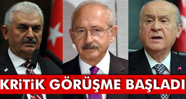 Kritik görüşme başladı