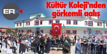 Kültür Koleji'nden görkemli açılış