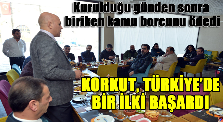 Kurulduğu günden sonra biriken kamu borcunu ödedi