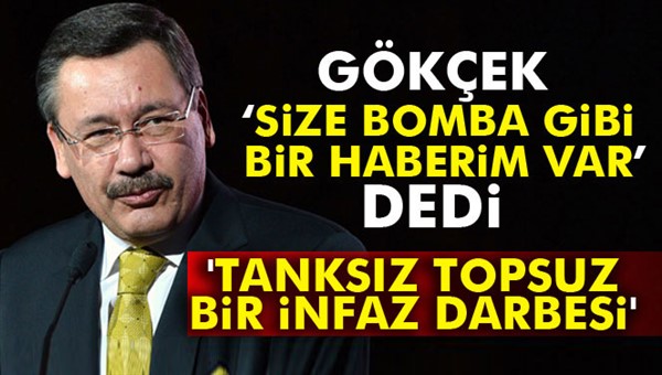 Melih Gökçek’ten yeni 'FETÖ' uyarıları