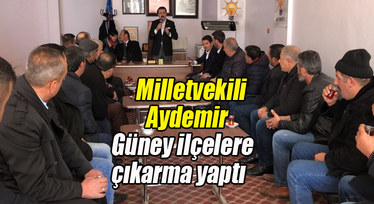 Milletvekili Aydemir Hınıs ve Tekman'da incelemelerde bulundu...