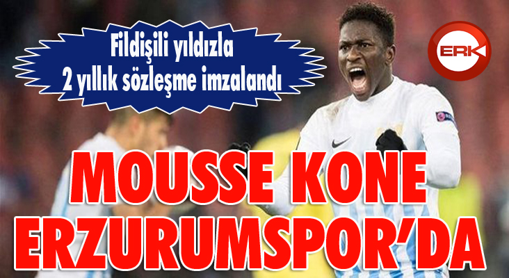 Mousse Kone Erzurumspor'da...