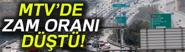 MTV'de zam oranı düştü!