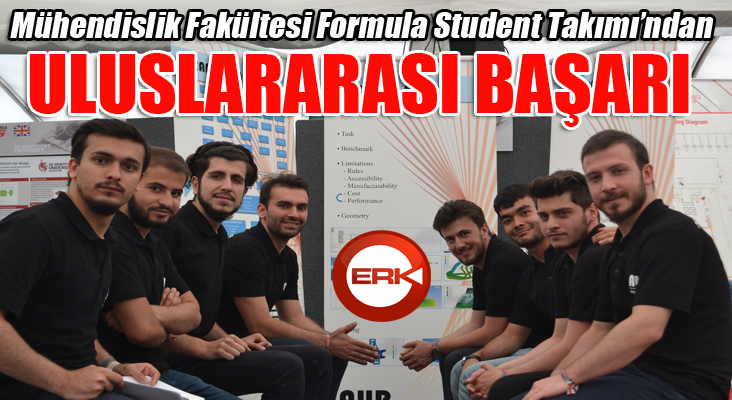 Mühendislik Fakültesi Formula Student Takımı uluslararası bir başarıya imza attı
