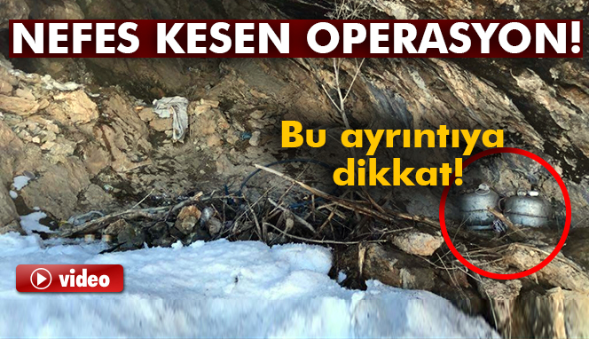 Nefes kesen PKK operasyonu!