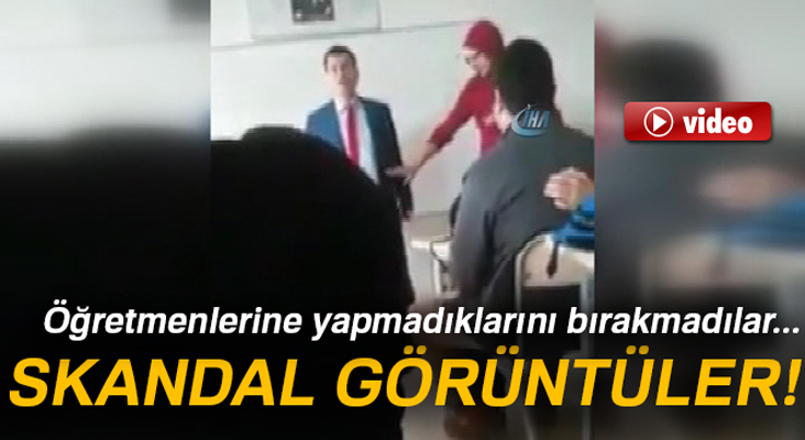 Öğrencilerin kaydettiği skandal görüntüler hakkında soruşturma başlatıldı