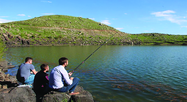 Olta balıkçılarının yeni gözdesi Pırdanos Gölü