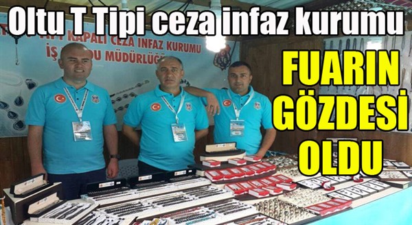 Oltu T Tipi ceza infaz kurumu fuarın gözdesi oldu