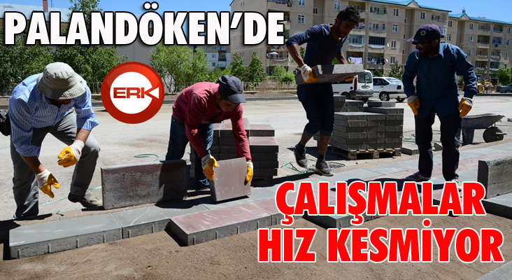 Palandöken Belediyesi, çalışmalarına hız kesmeden devam ediyor