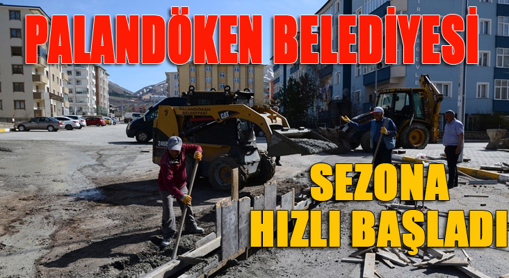 Palandöken Belediyesi sezona hızlı başladı