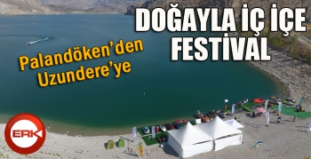 Palandöken’den Uzundere’ye doğayla iç içe festival