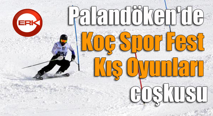 Palandöken'de Koç Spor Fest Kış Oyunları coşkusu