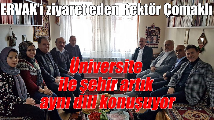 Rektör Prof. Dr. Ömer Çomaklı, STK ziyaretlerine devam ediyor 