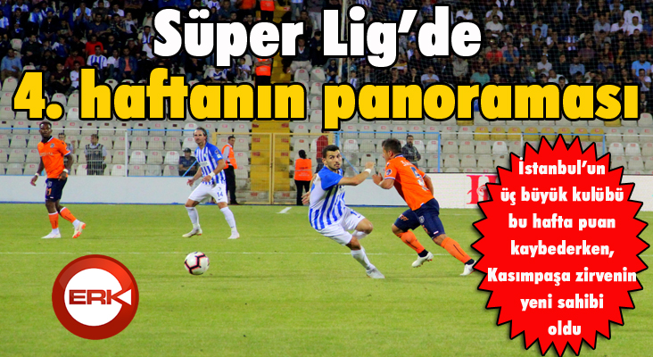 Süper Lig’de 4. haftanın panoraması
