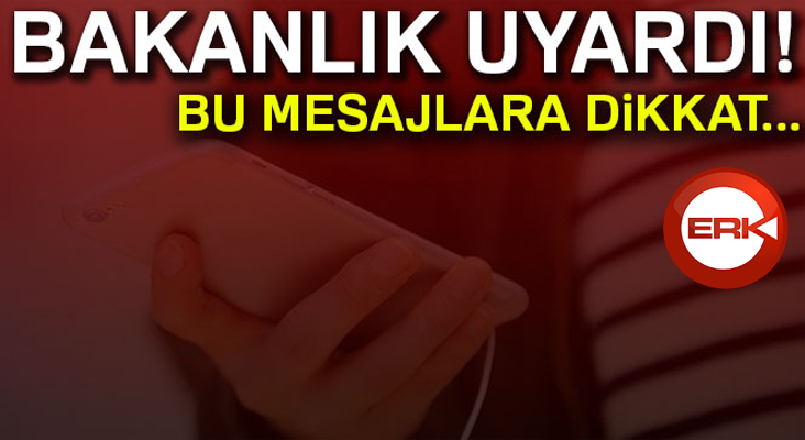 Ticaret Bakanlığından sahte kısa mesaj ve e-posta uyarısı