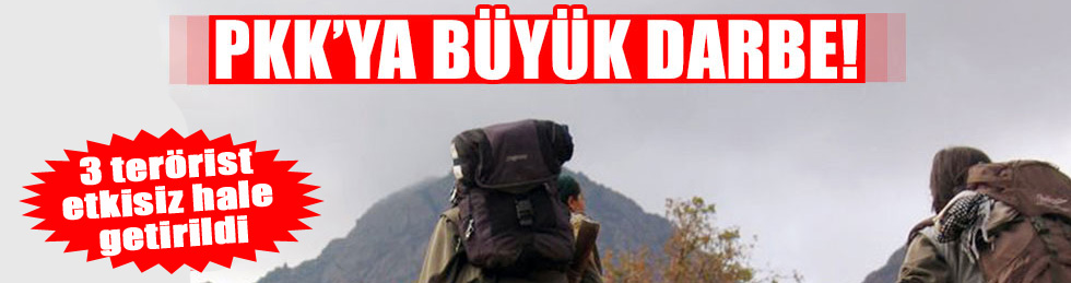 Tunceli'de terör örgütü PKK mensubu 3 terörist etkisiz hale getirildi