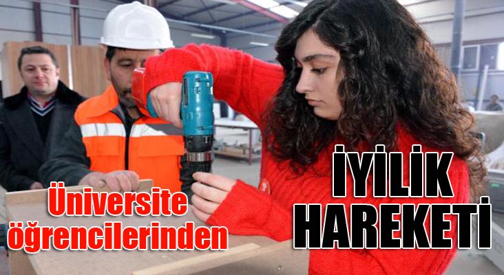 Üniversite öğrencilerinden 'İyilik hareketi'