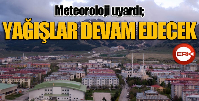 Yağışlar devam edecek