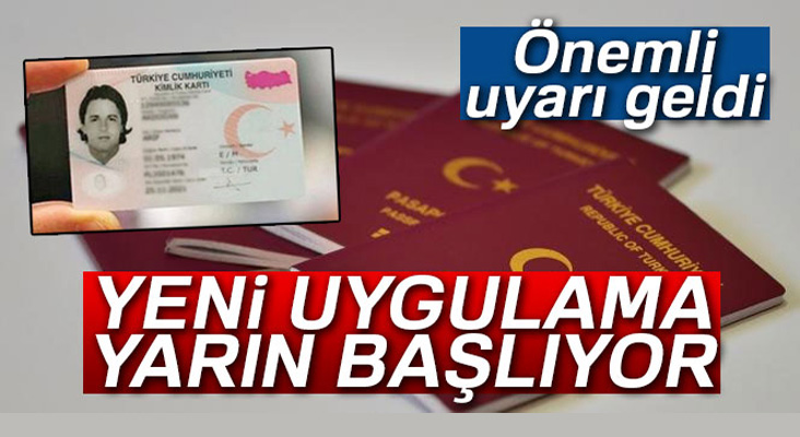 Yeni kimlik, ehliyet ve pasaportlarla ilgili kritik açıklama!