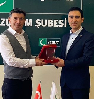 Yeşilay'da görev değişimi...
