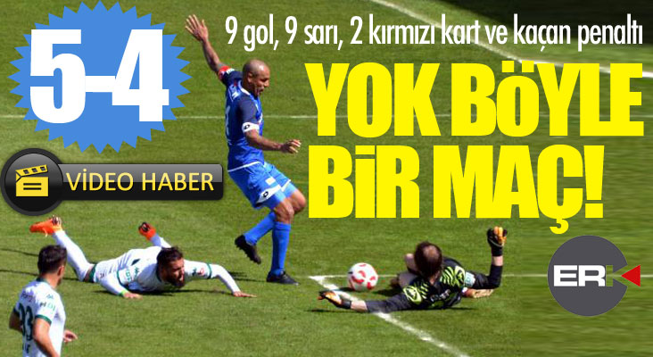 Yok böyle bir maç... Gol düellosunun kazananı Erzurumspor...