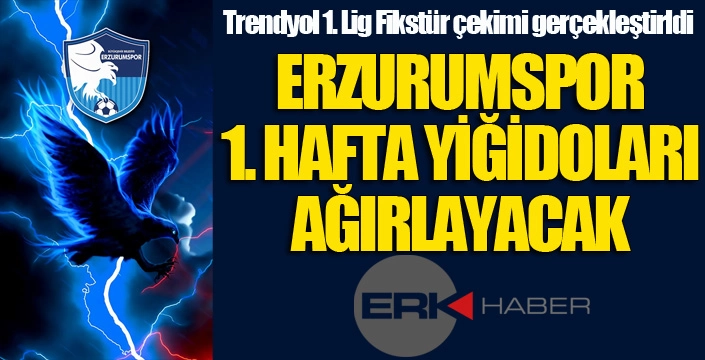 1. Lig'de fikstür çekildi...