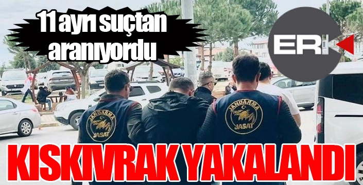 11 ayrı suçtan aranıyordu