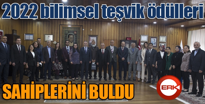 2022 bilimsel teşvik ödülleri sahiplerini buldu