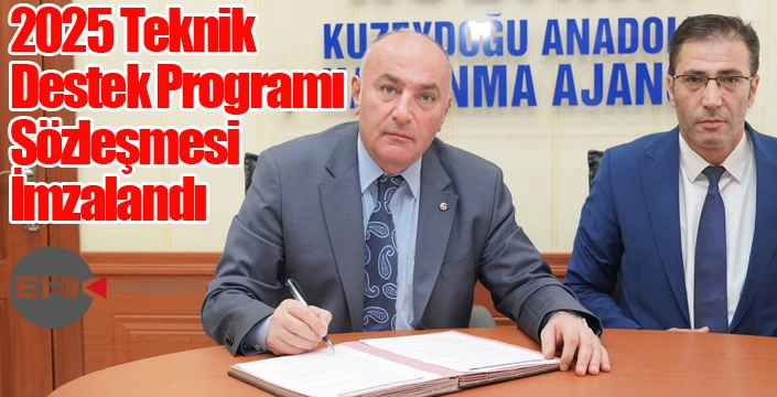 2025 Teknik Destek Programı Sözleşmesi İmzalandı