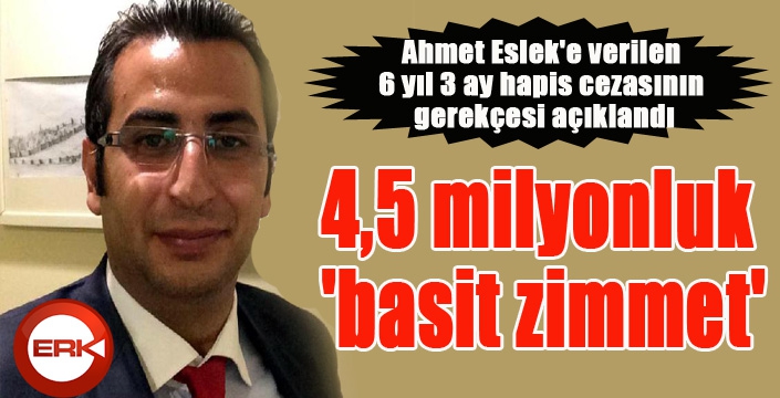 4,5 milyonluk 'basit zimmet'