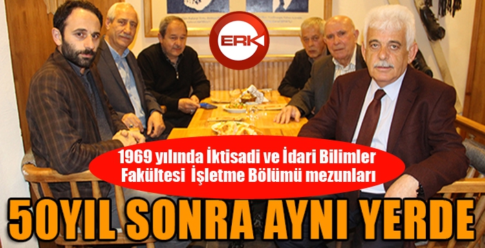 50 yıl sonra aynı yerde...