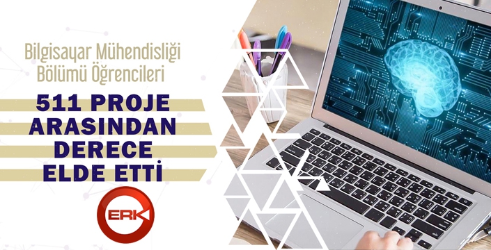 511 proje arasından derece elde ettiler