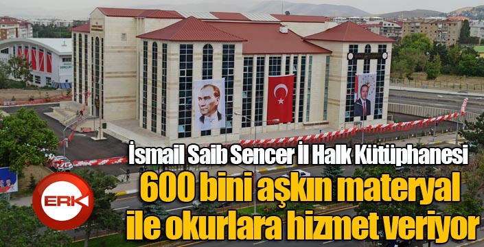 600 bini aşkın materyal ile okurlara hizmet veriyor