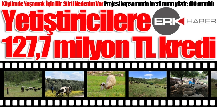 690 yetiştirici desteklendi...