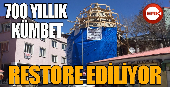 700 yıllık kümbet tarihte ilk kez tam donanımlı restore ediliyor