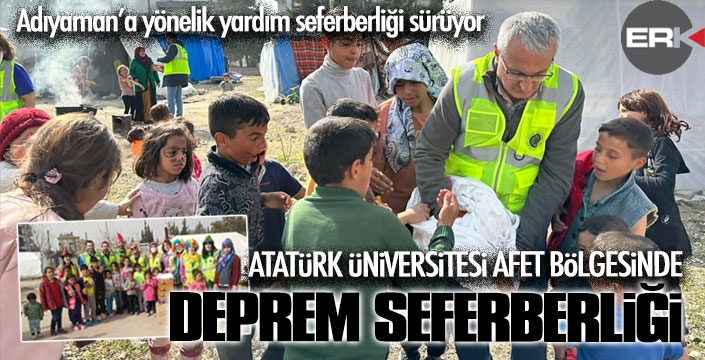 Adıyaman’a yönelik yardım seferberliği sürüyor 